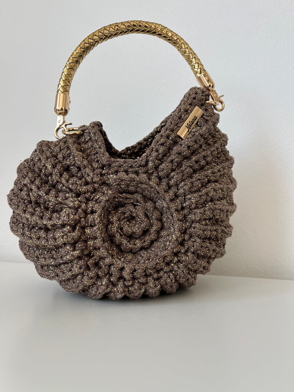 Oceanos Crochet Shell Bag