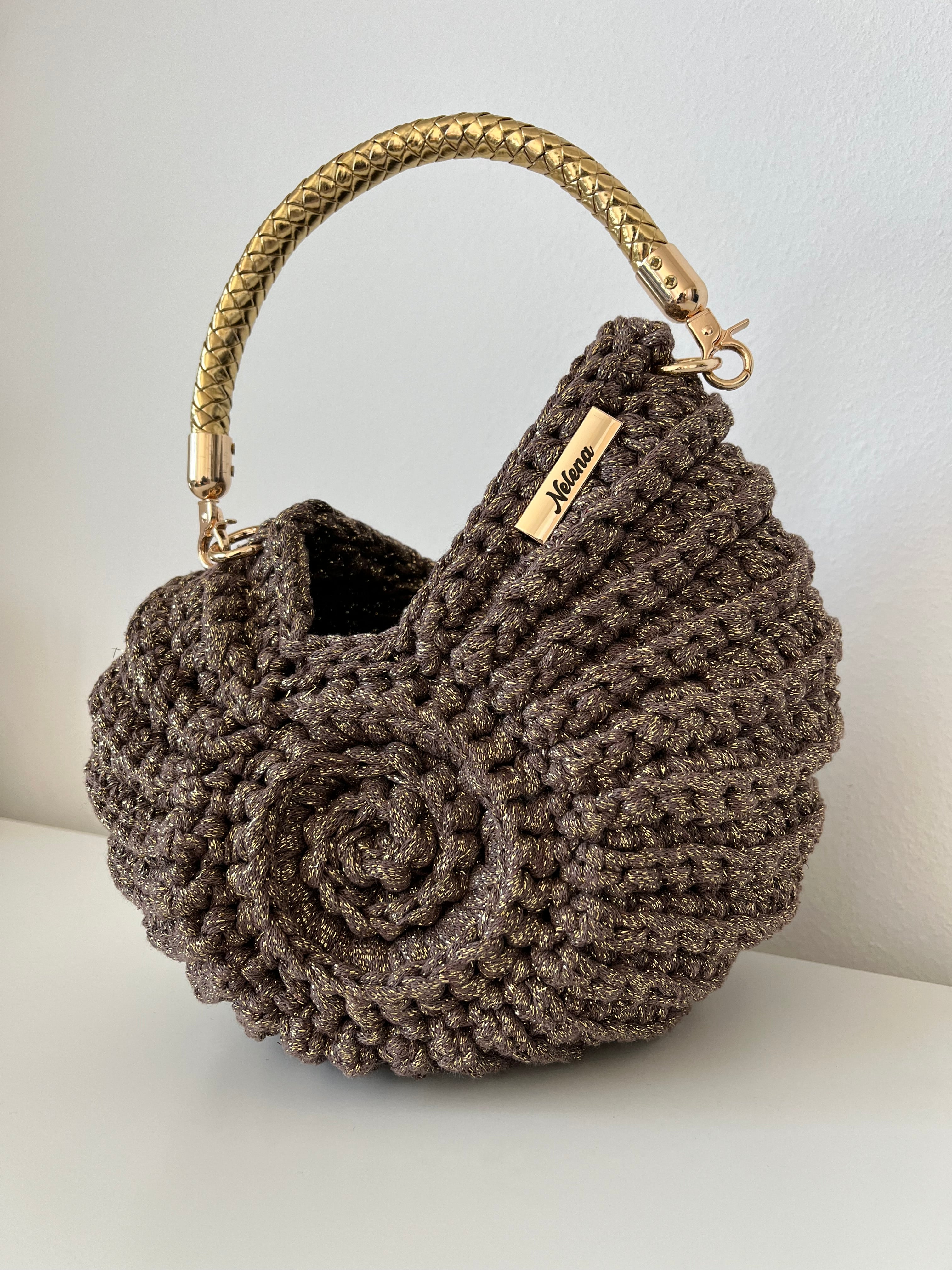 Oceanos Crochet Shell Bag