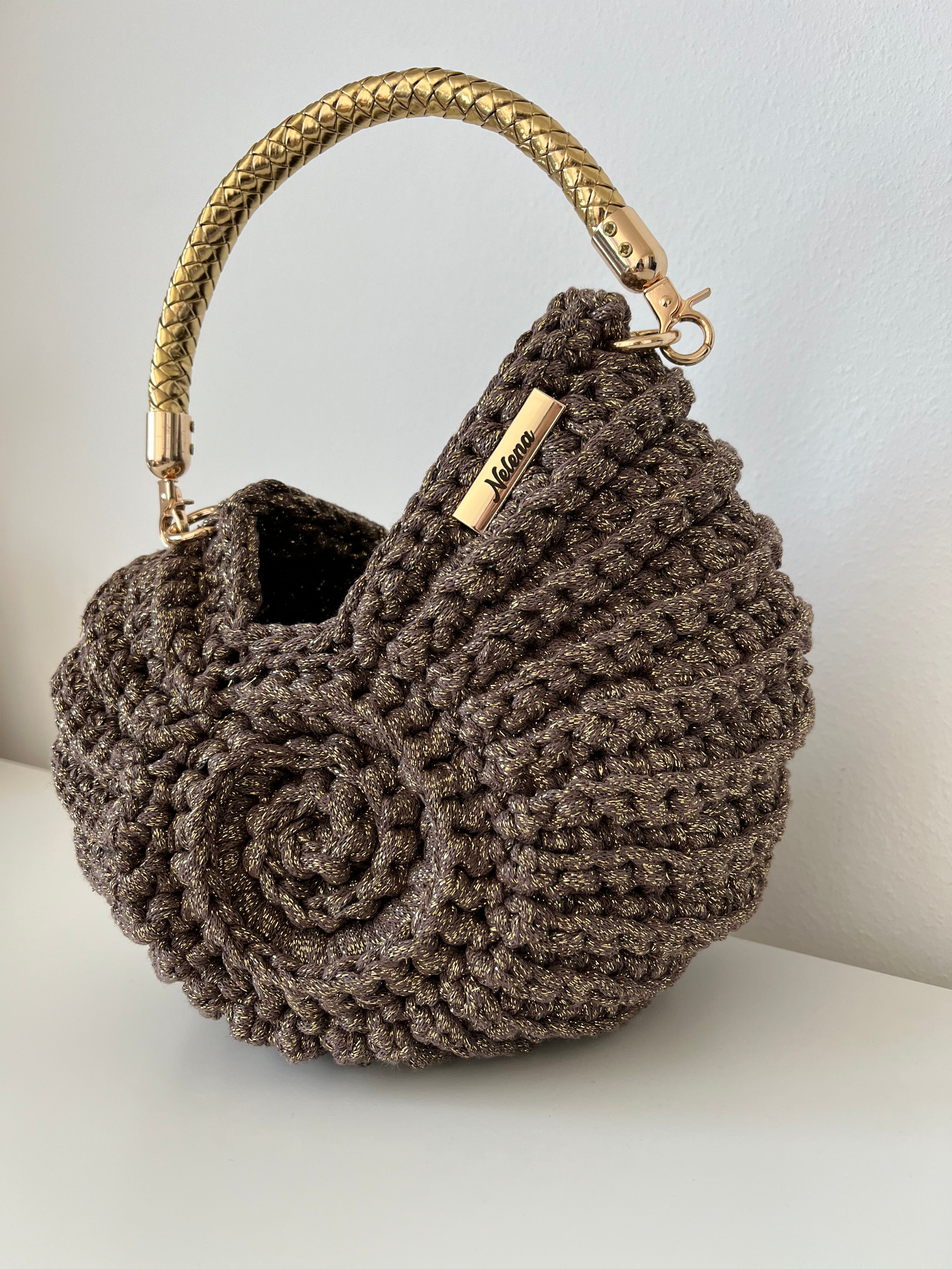 Oceanos Crochet Shell Bag