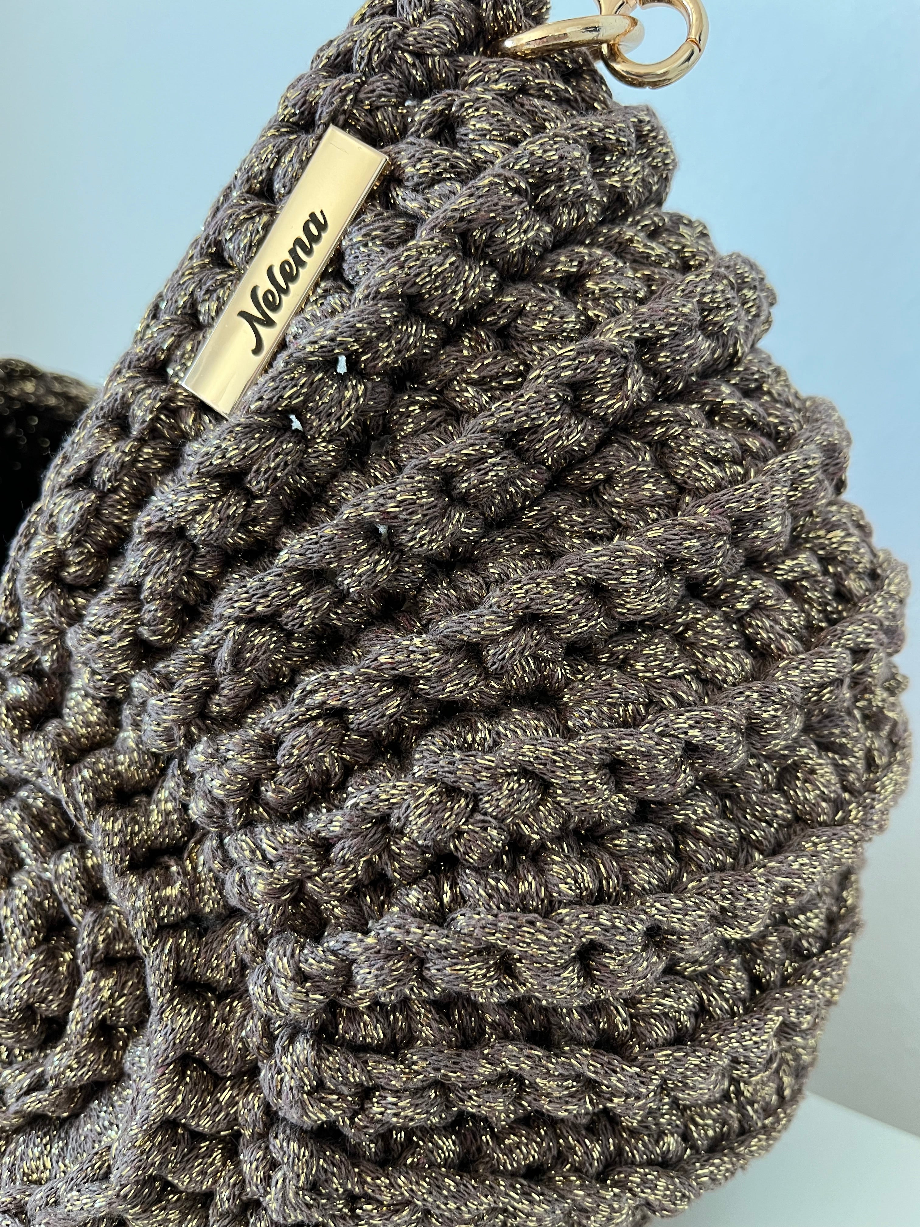 Oceanos Crochet Shell Bag