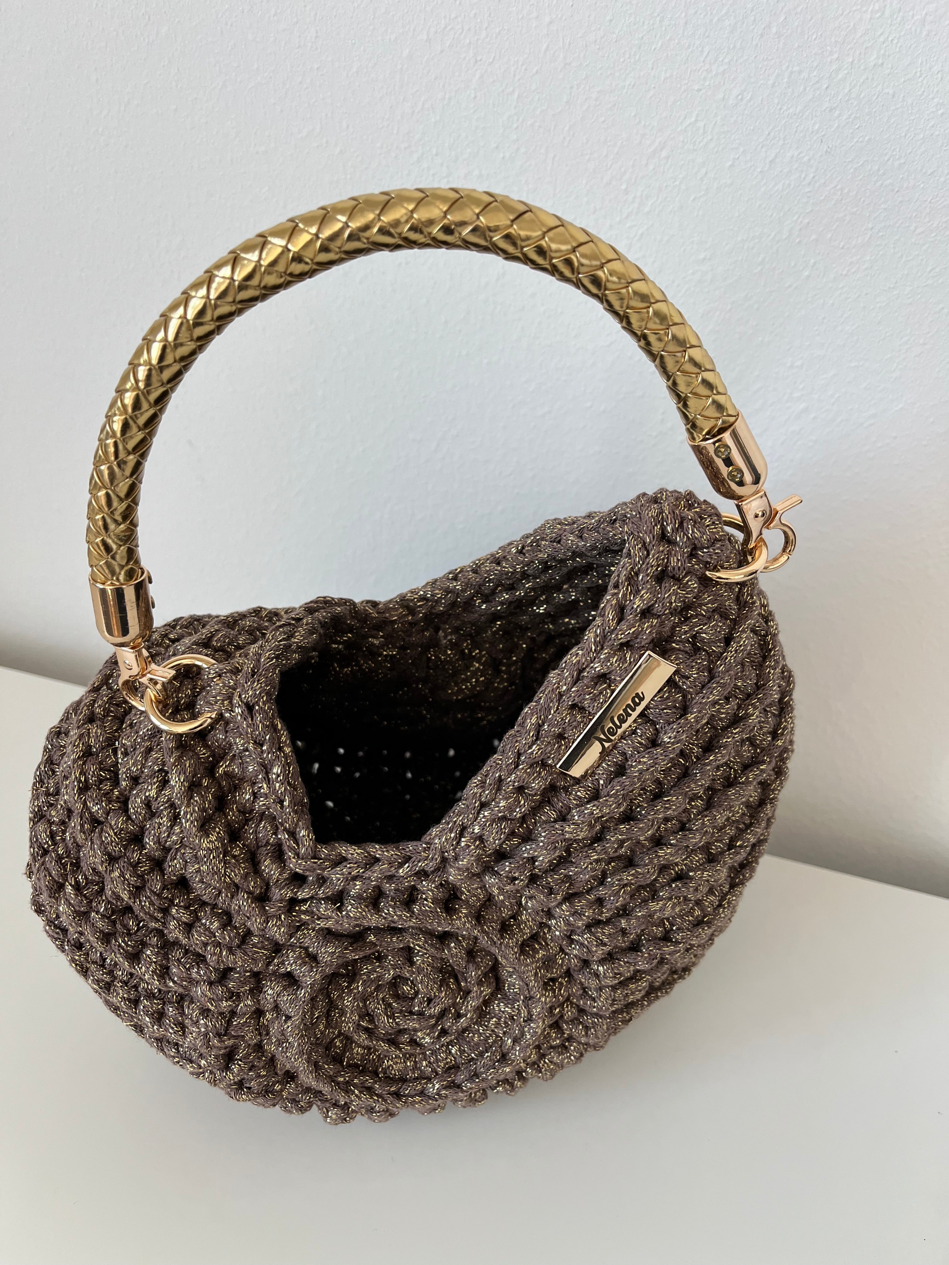 Oceanos Crochet Shell Bag