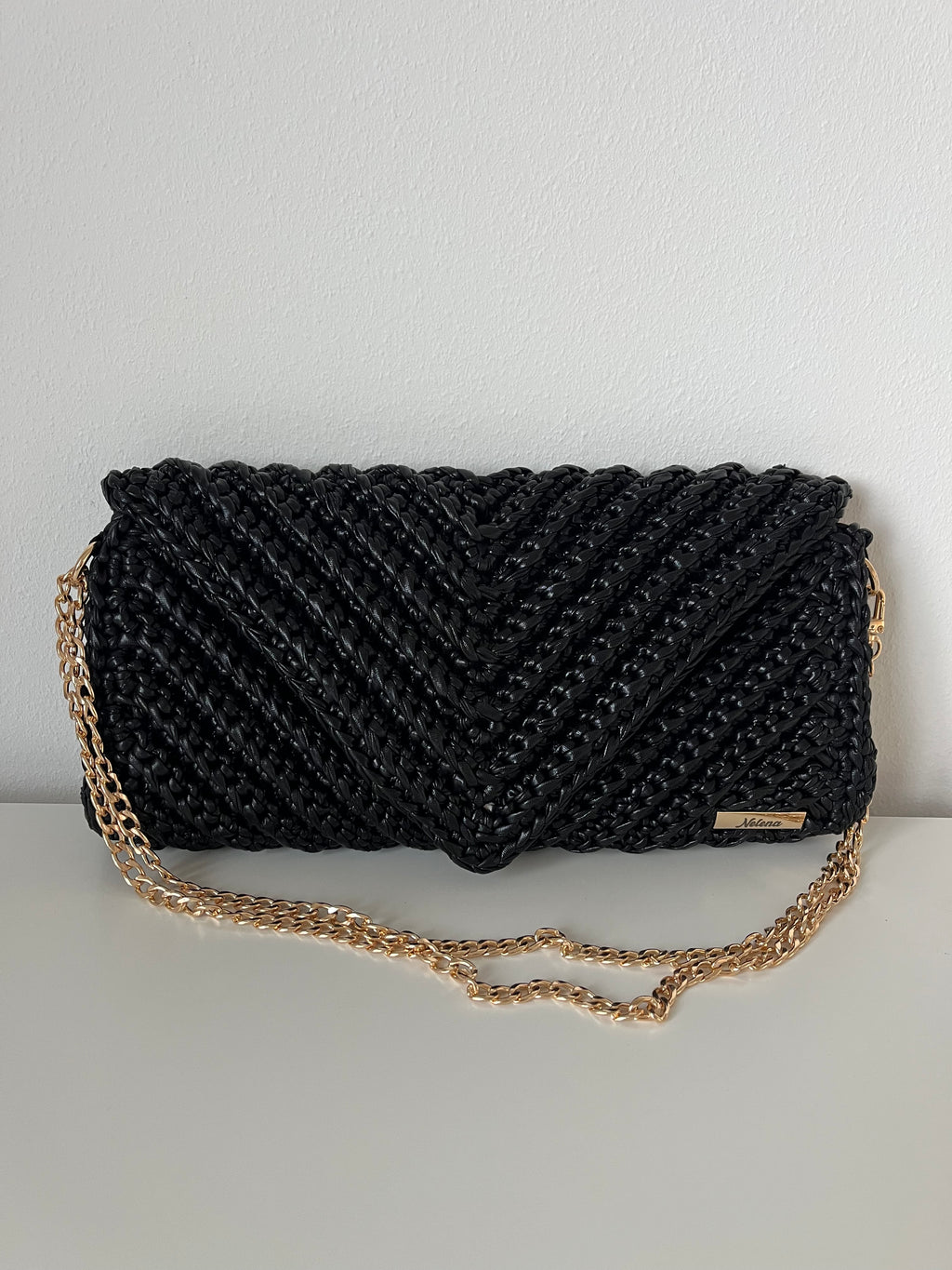 Black Muse – Luxury Handmade Shoulder Bag