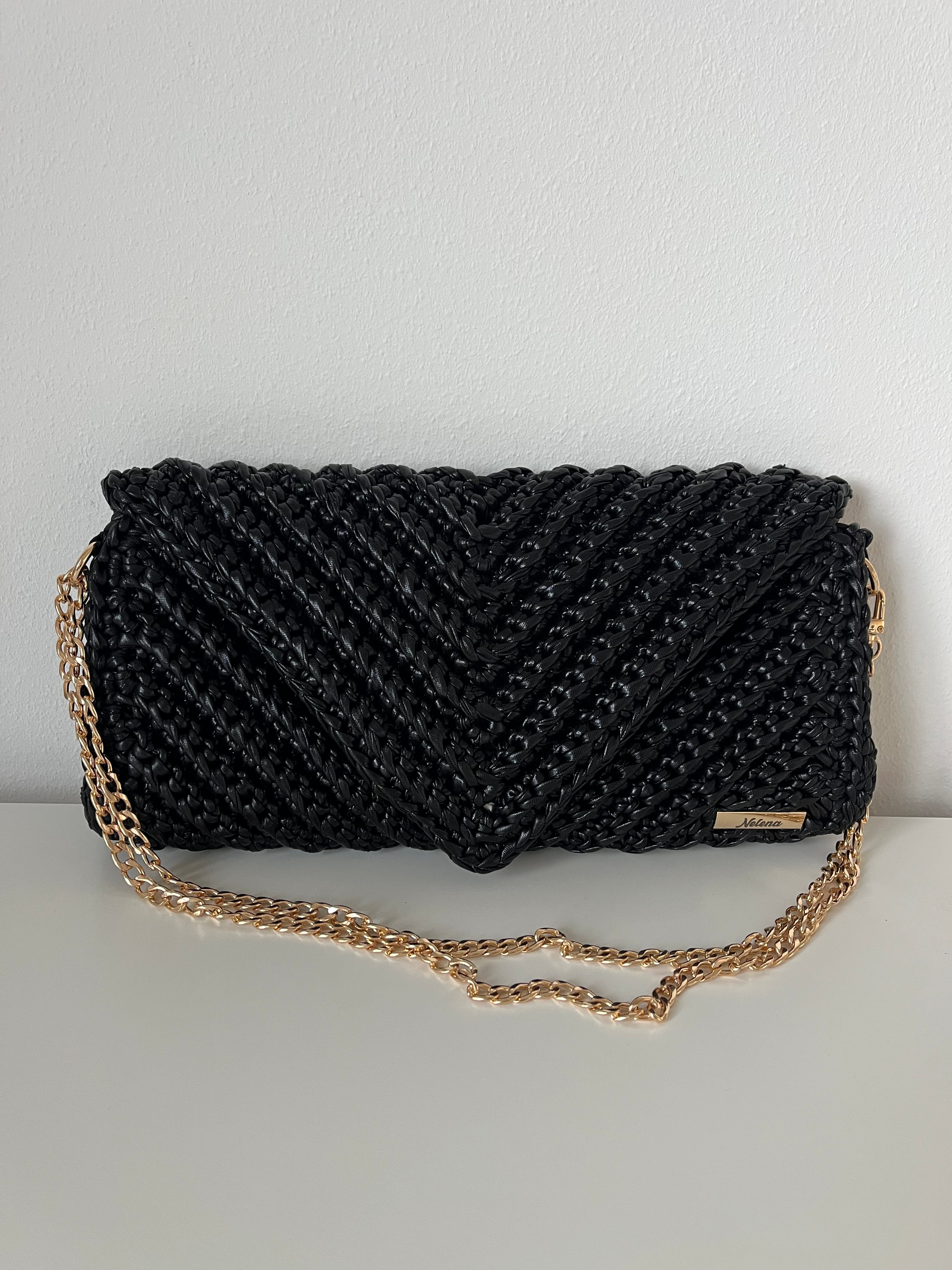 Black Muse – Luxury Handmade Shoulder Bag