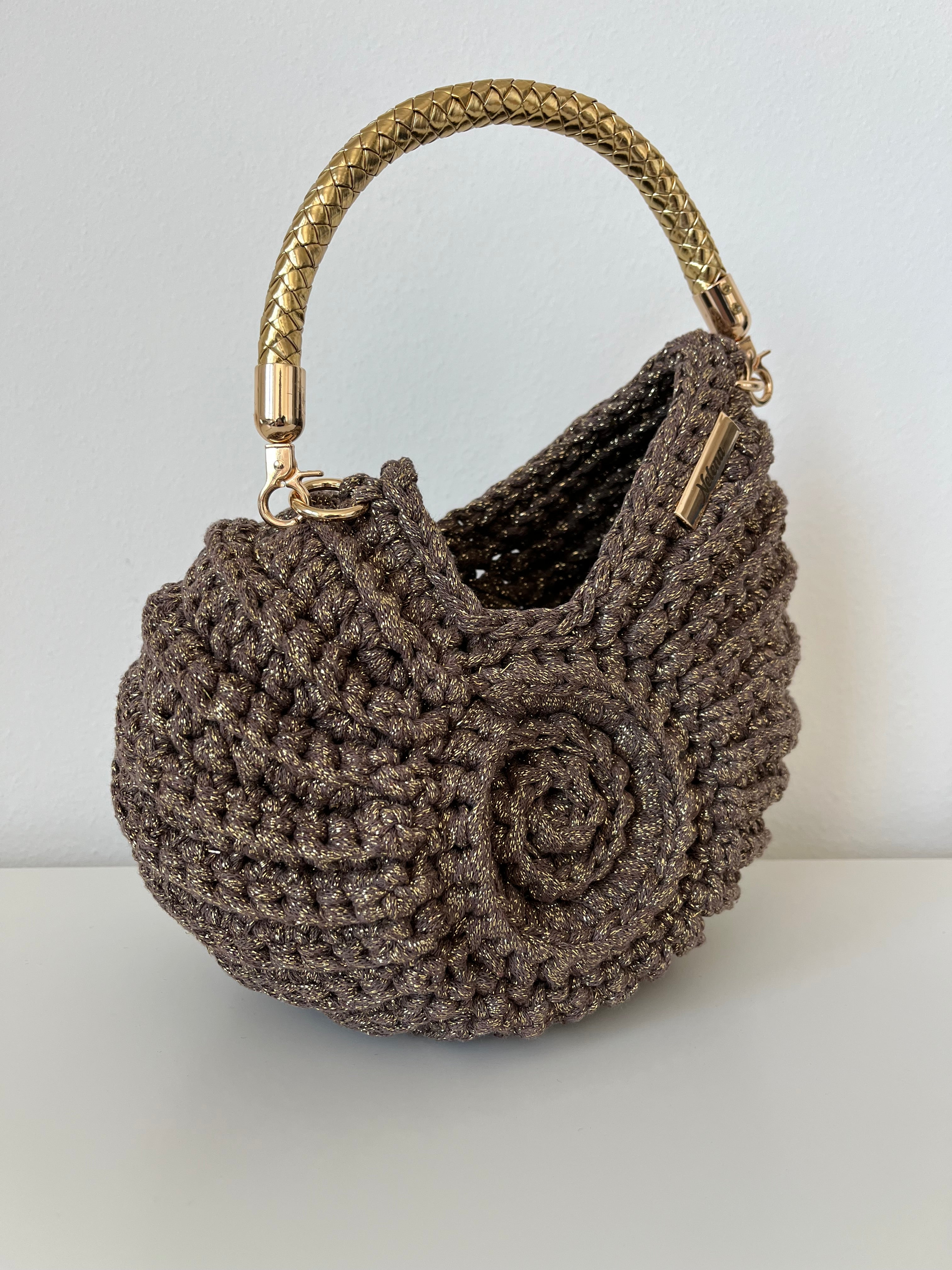 Oceanos Crochet Shell Bag