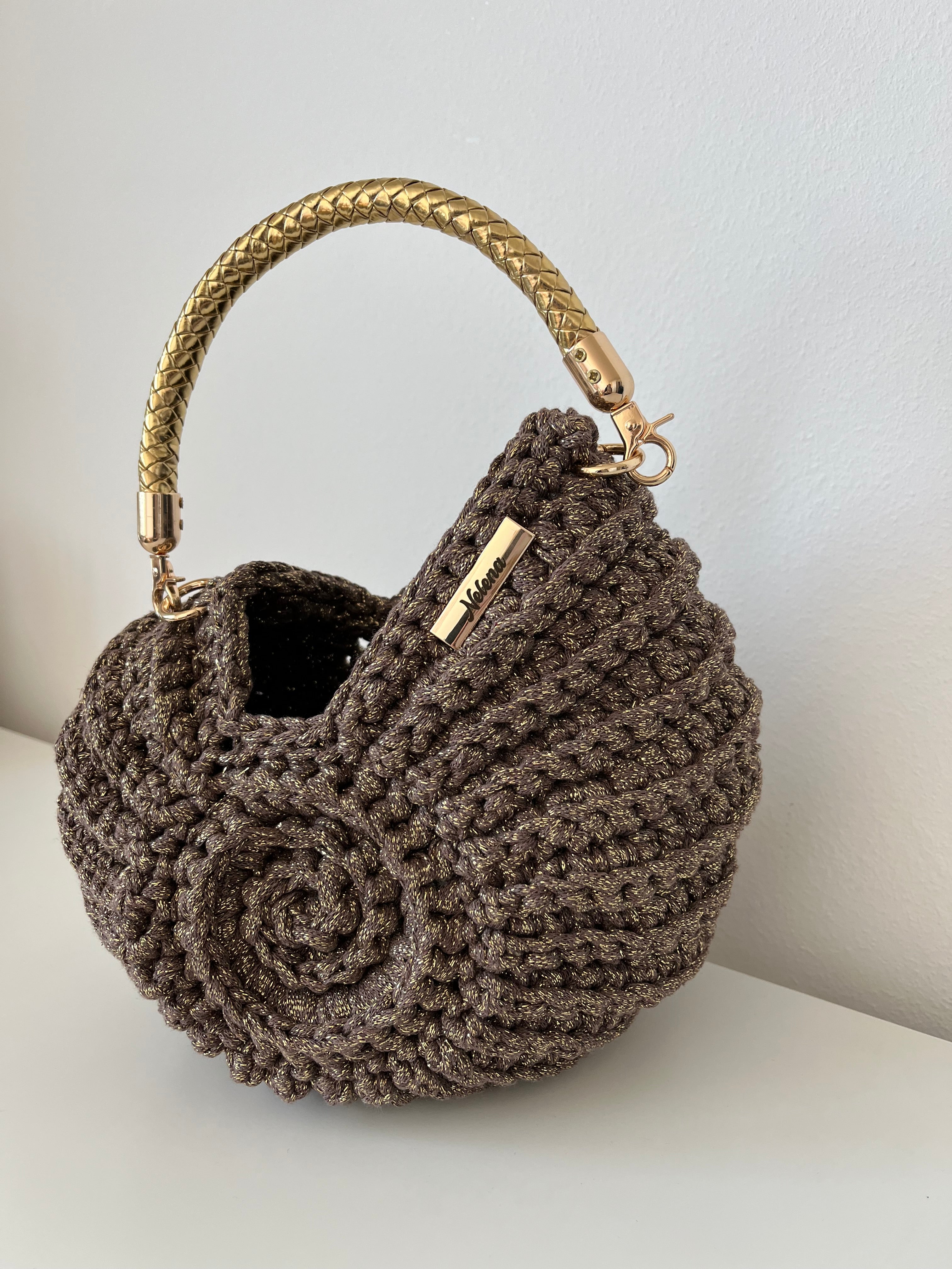 Oceanos Crochet Shell Bag