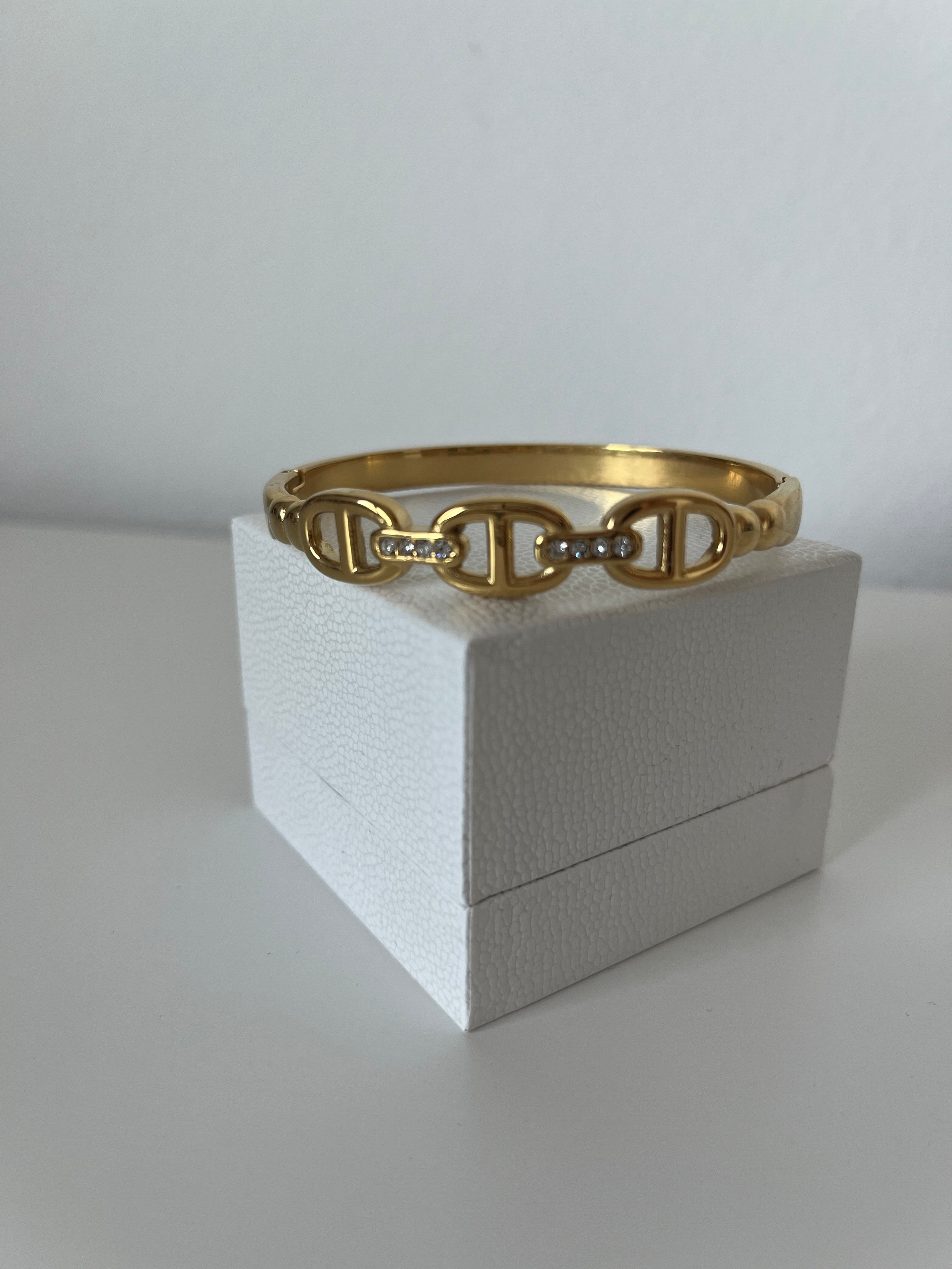 Gold Link Bracelet