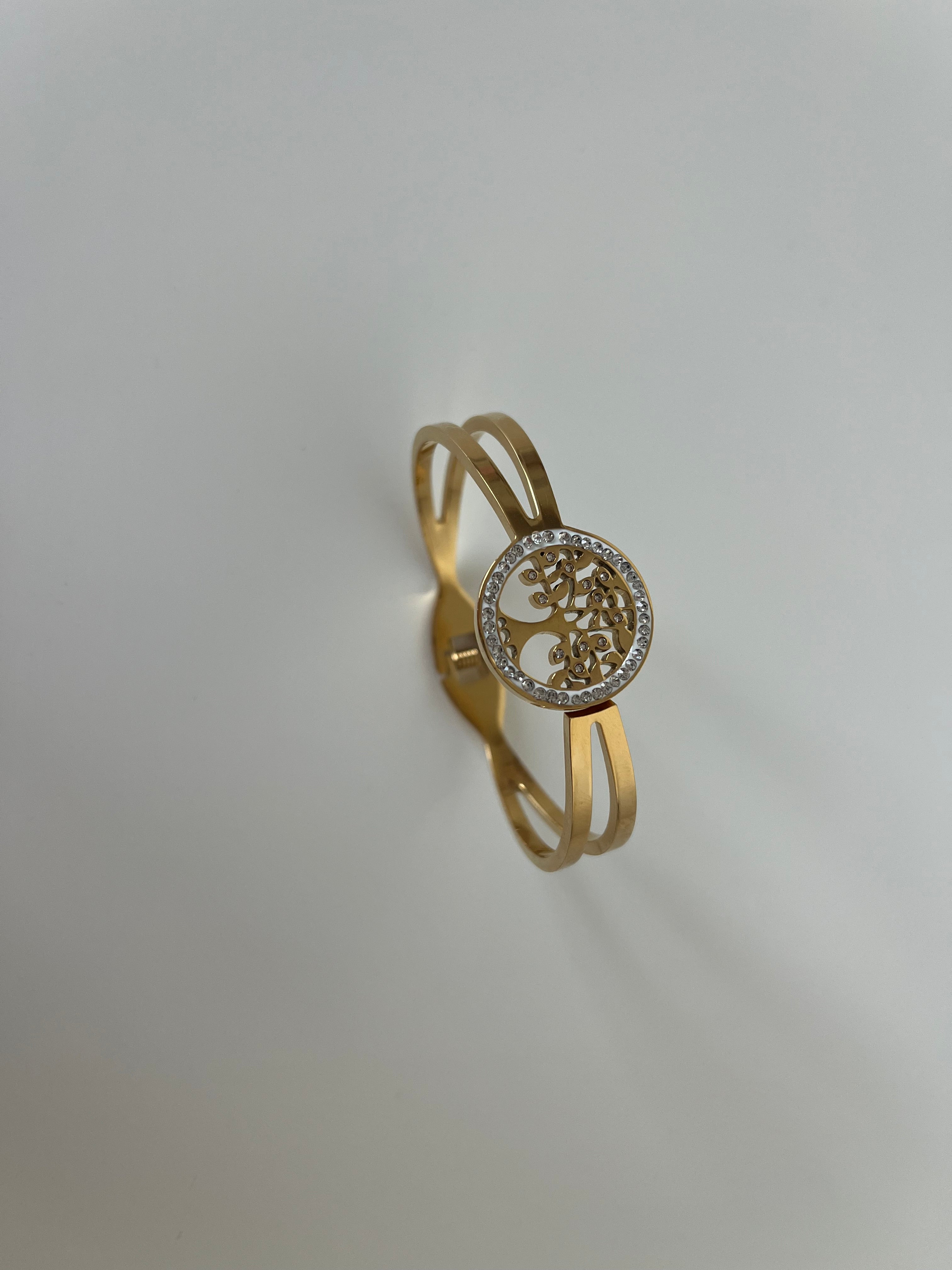Tree of Life Gold Bracelet