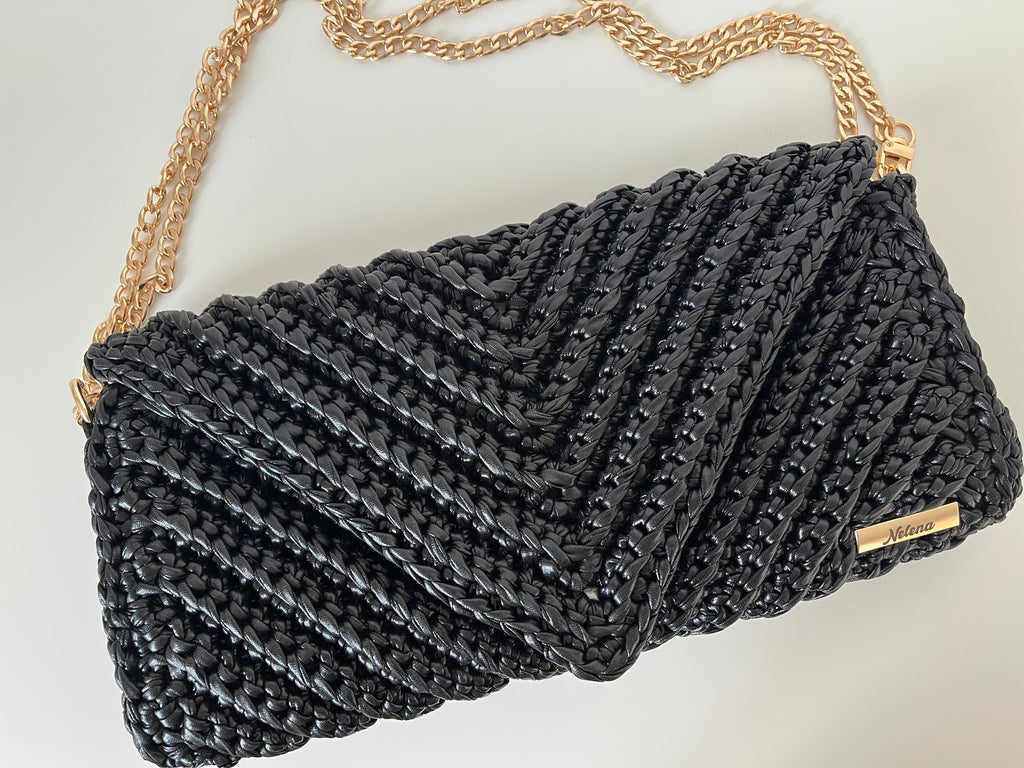 Black Muse – Luxury Handmade Shoulder Bag