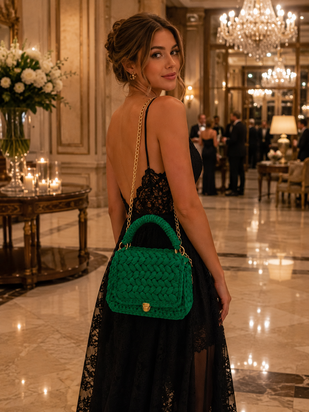 Esmeralda | Luxury Handmade Crochet Bag