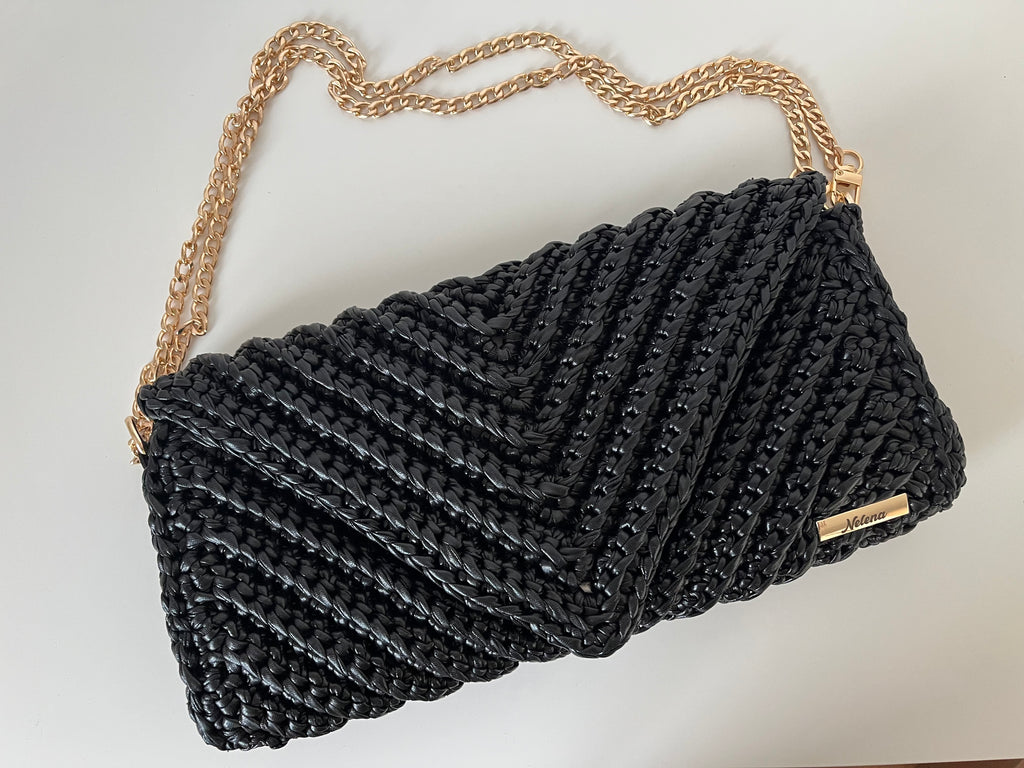 Black Muse – Luxury Handmade Shoulder Bag
