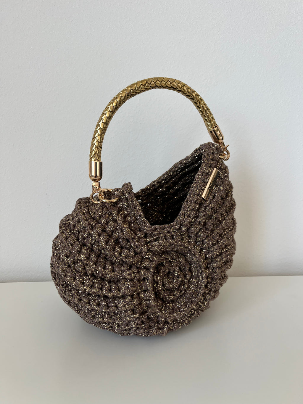 Oceanos Crochet Shell Bag