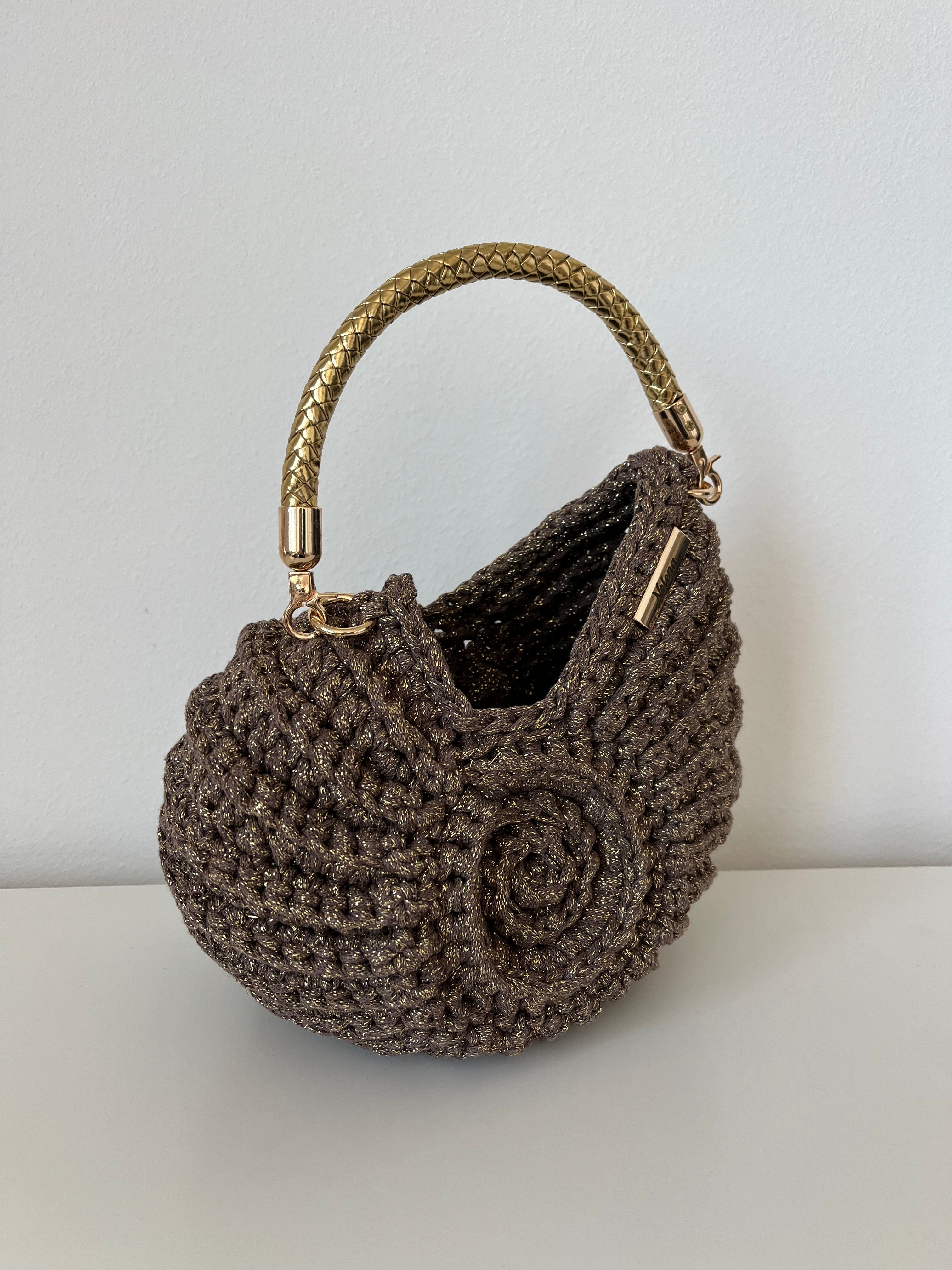 Oceanos Crochet Shell Bag