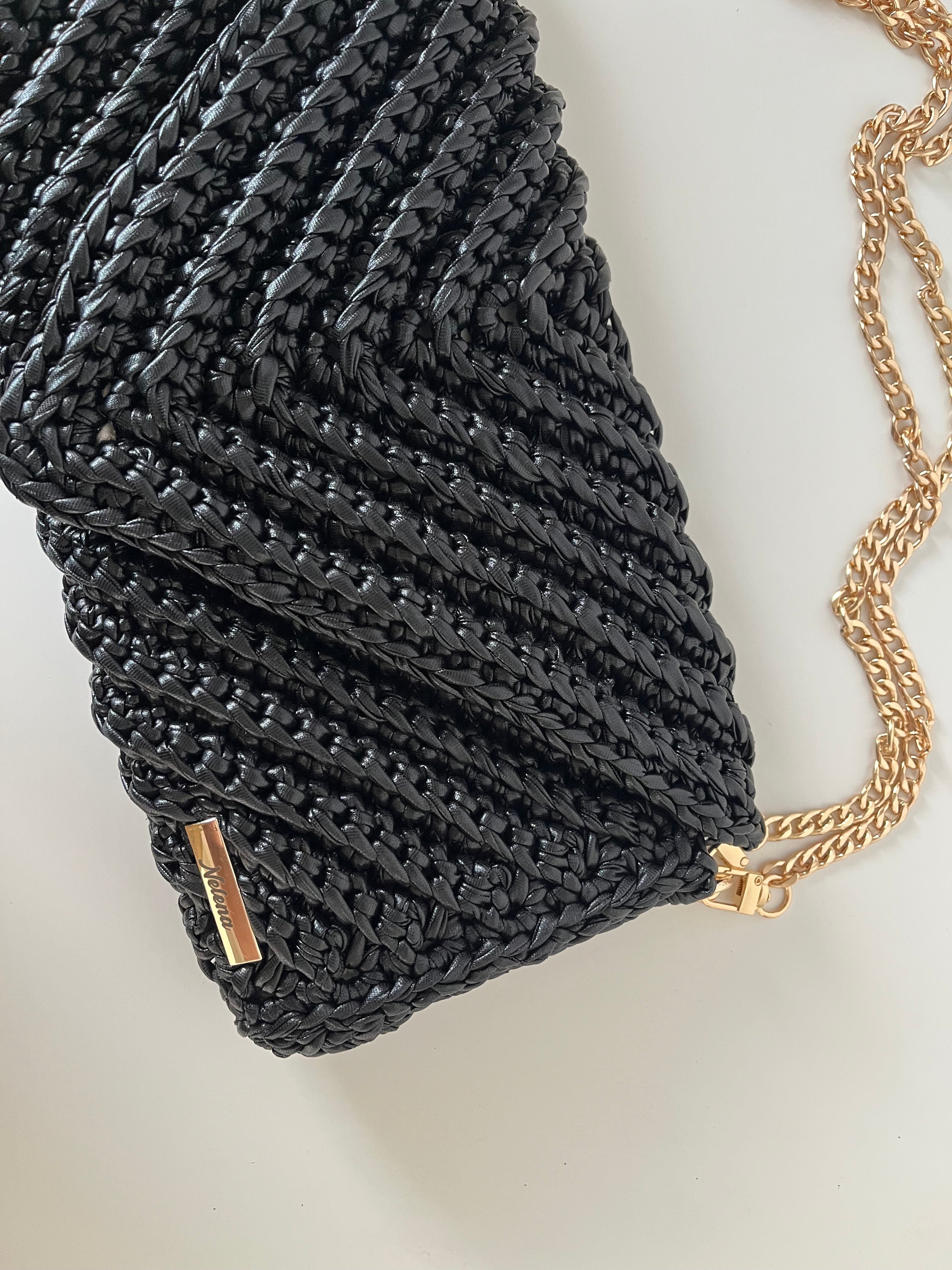 Black Muse – Luxury Handmade Shoulder Bag