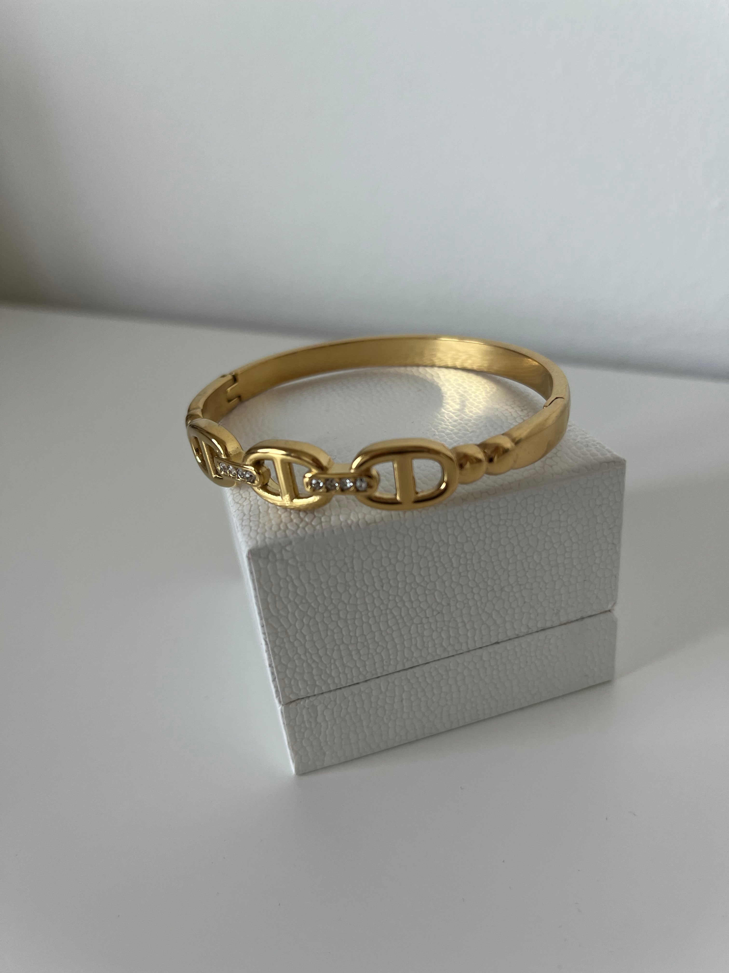 Gold Link Bracelet