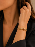 Gold Link Bracelet