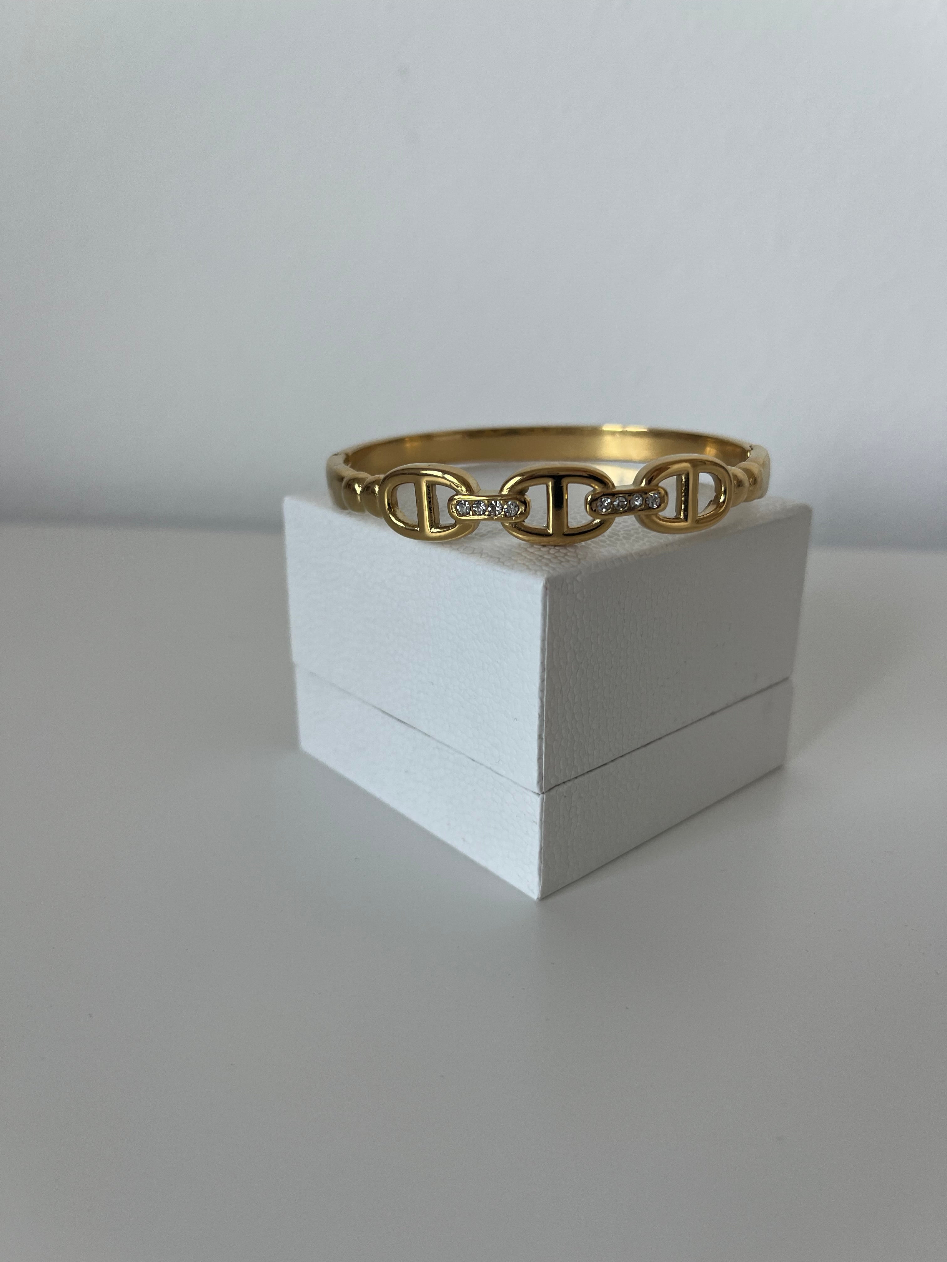 Gold Link Bracelet