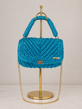 PALOMA – Handmade Metallic Crochet Bag