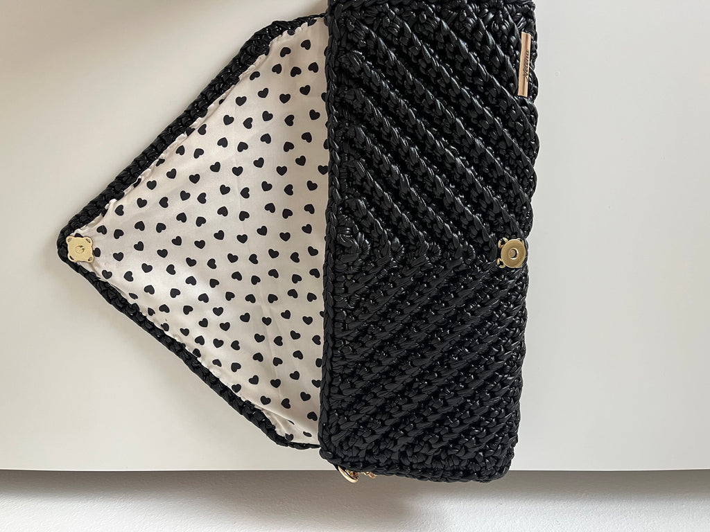 Black Muse – Luxury Handmade Shoulder Bag