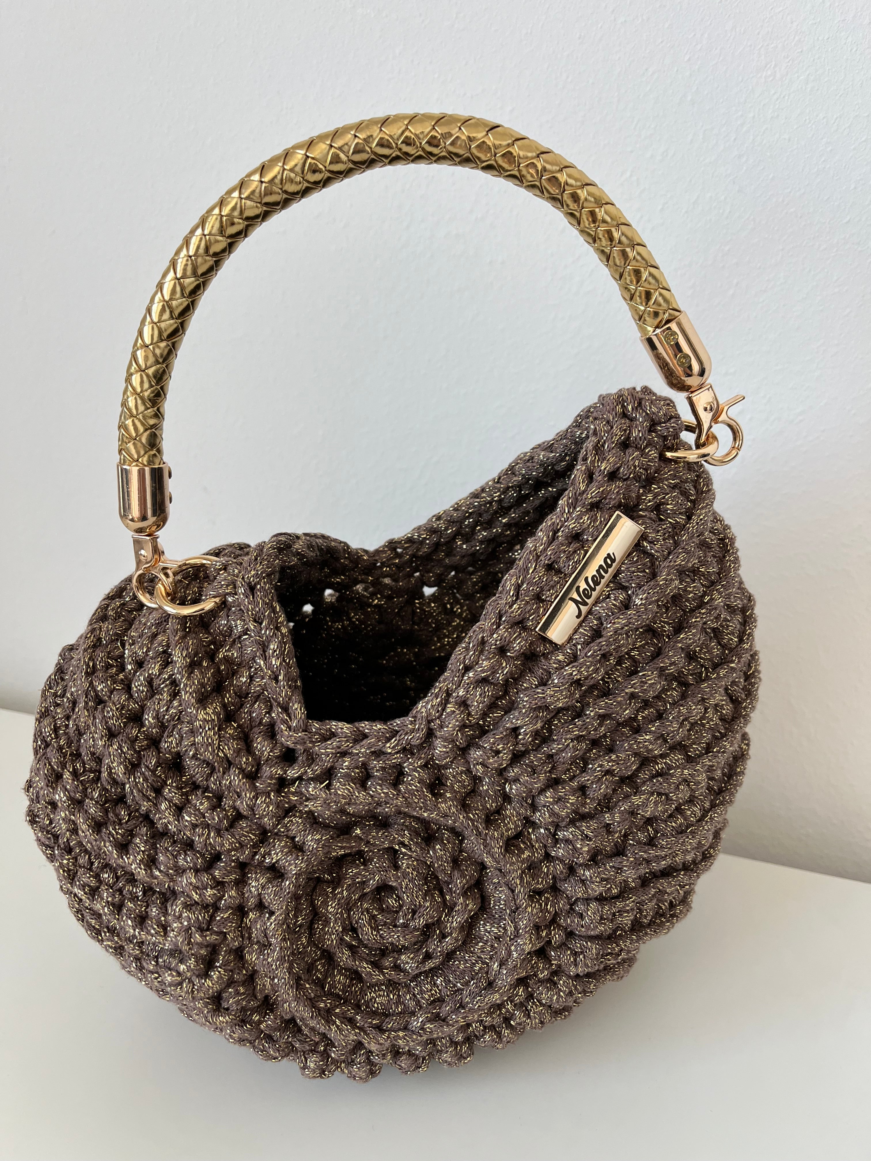 Oceanos Crochet Shell Bag