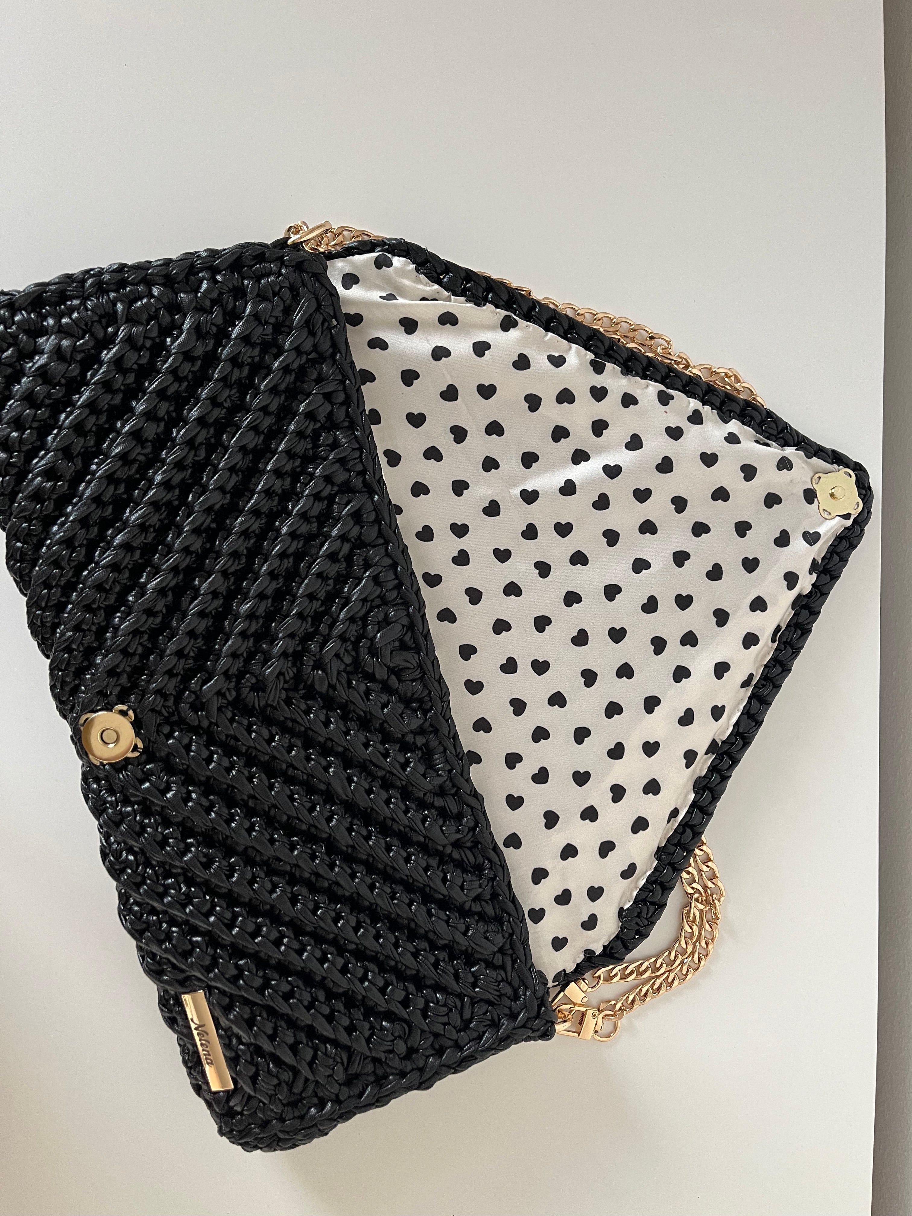 Black Muse – Luxury Handmade Shoulder Bag