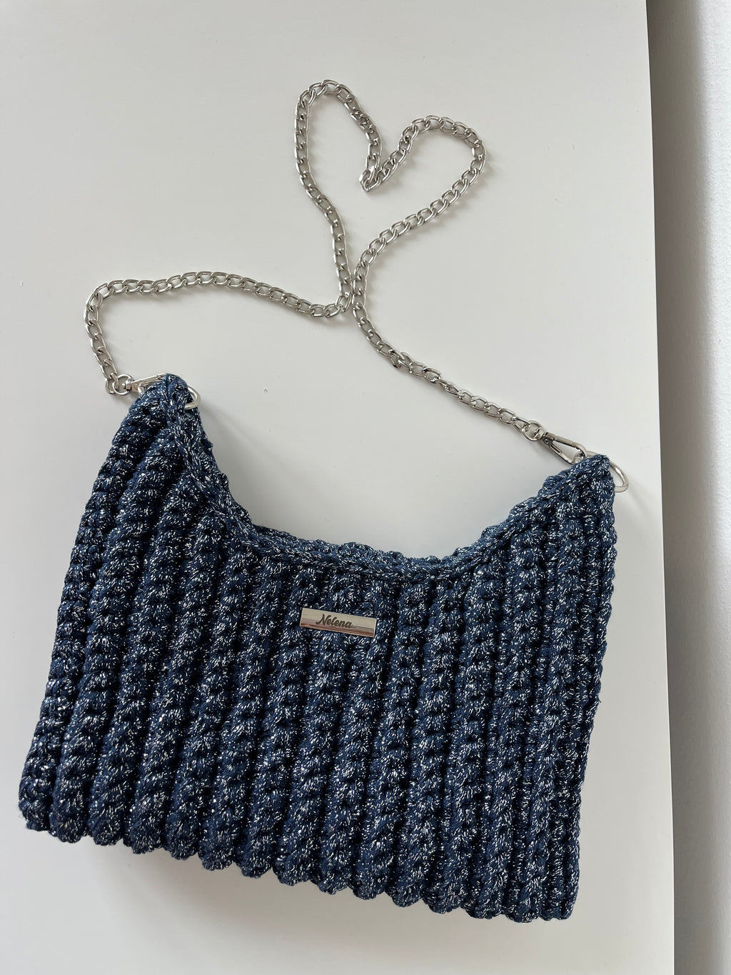 Lunelle Shimmer Bag - Handmade Crochet Bag