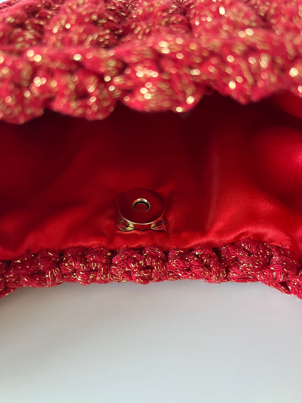 Lunelle Shimmer Bag - Handmade Crochet Bag