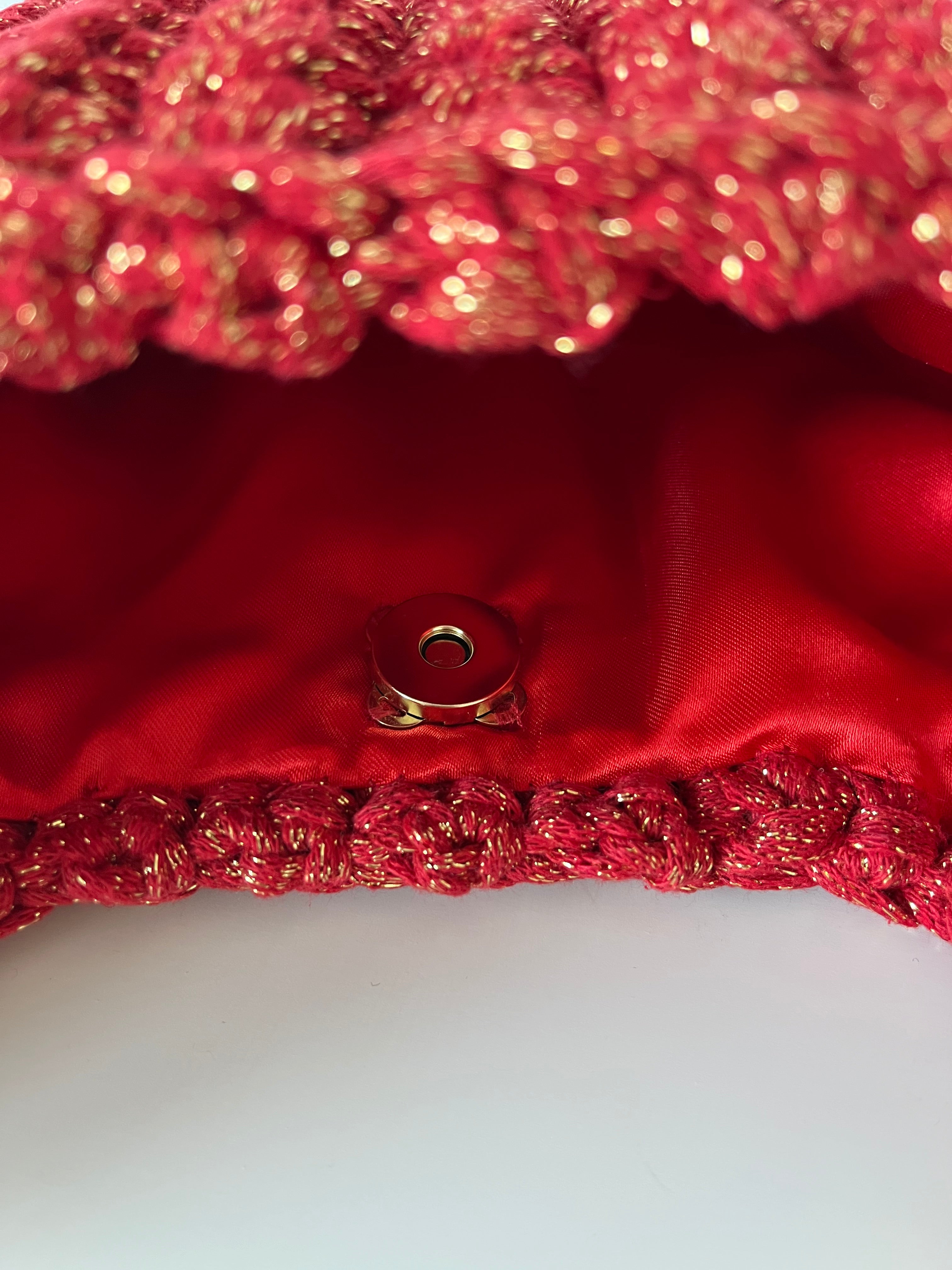 Lunelle Shimmer Bag - Handmade Crochet Bag