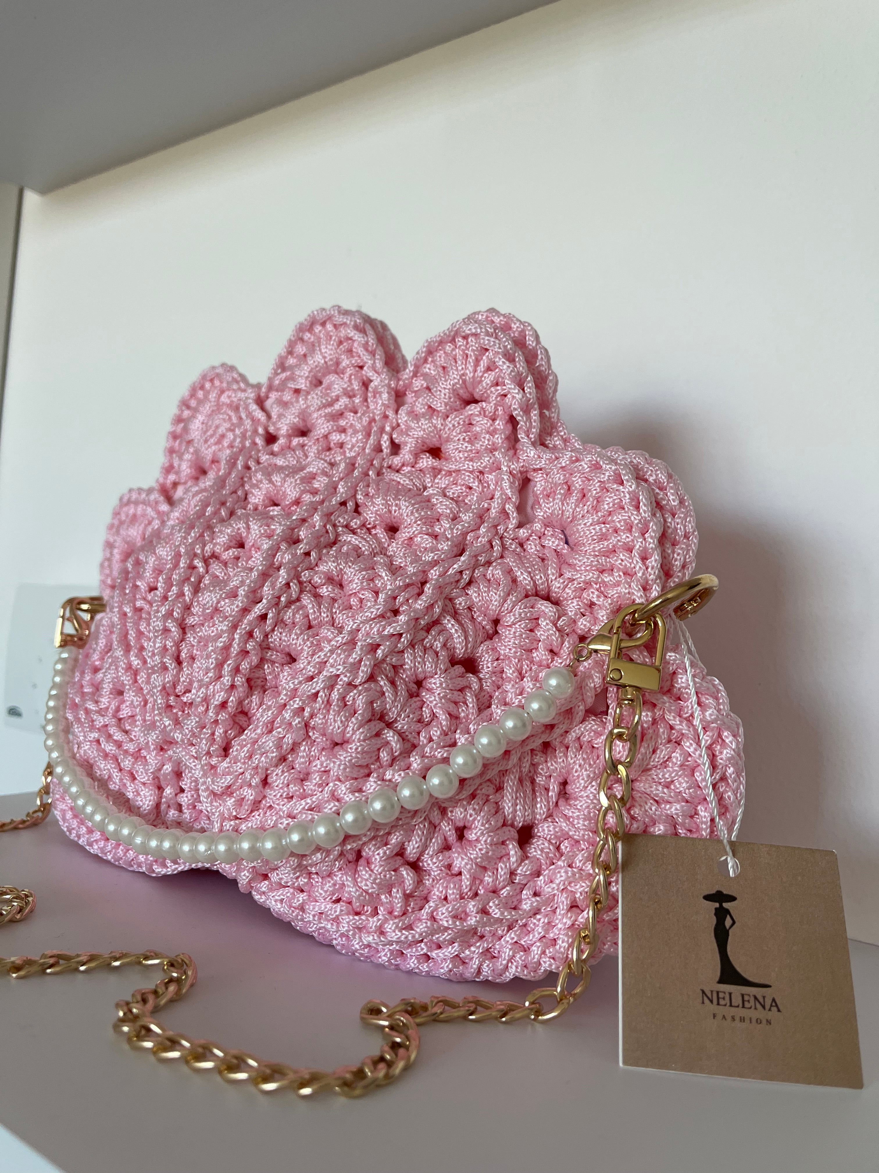 Venus Shell Bag - Handmade Crochet Purse