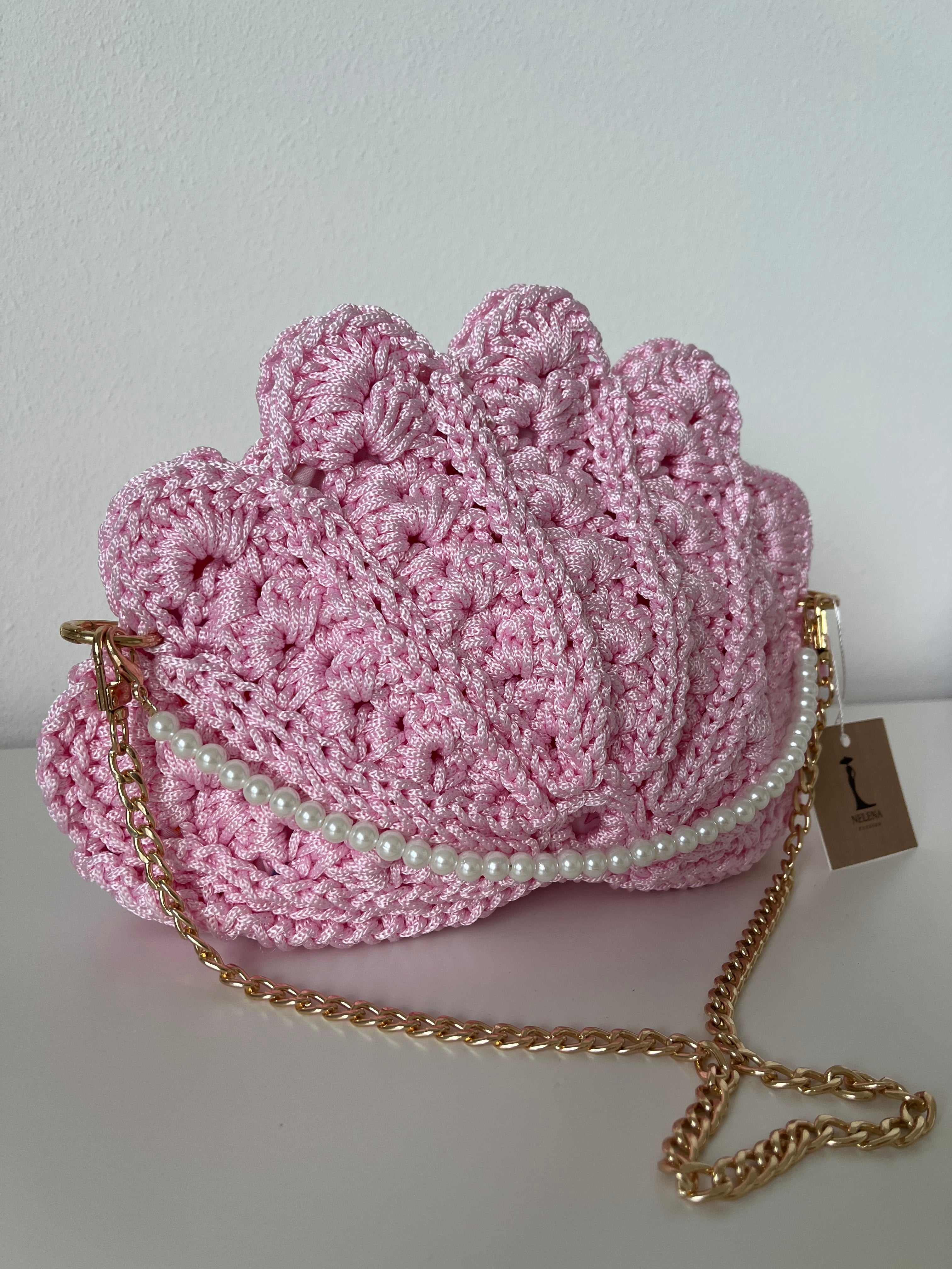 Venus Shell Bag - Handmade Crochet Purse