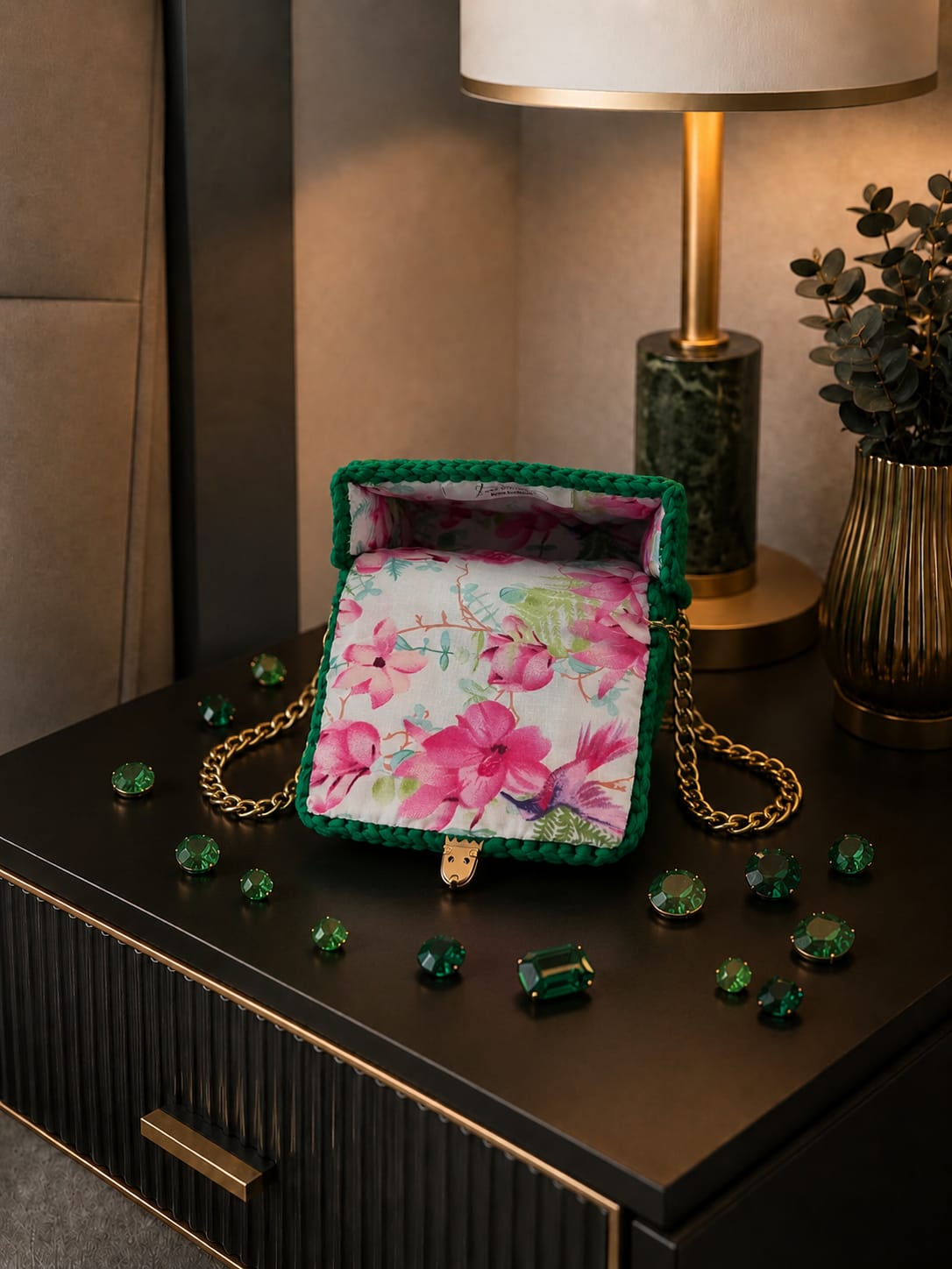 Esmeralda | Luxury Handmade Crochet Bag