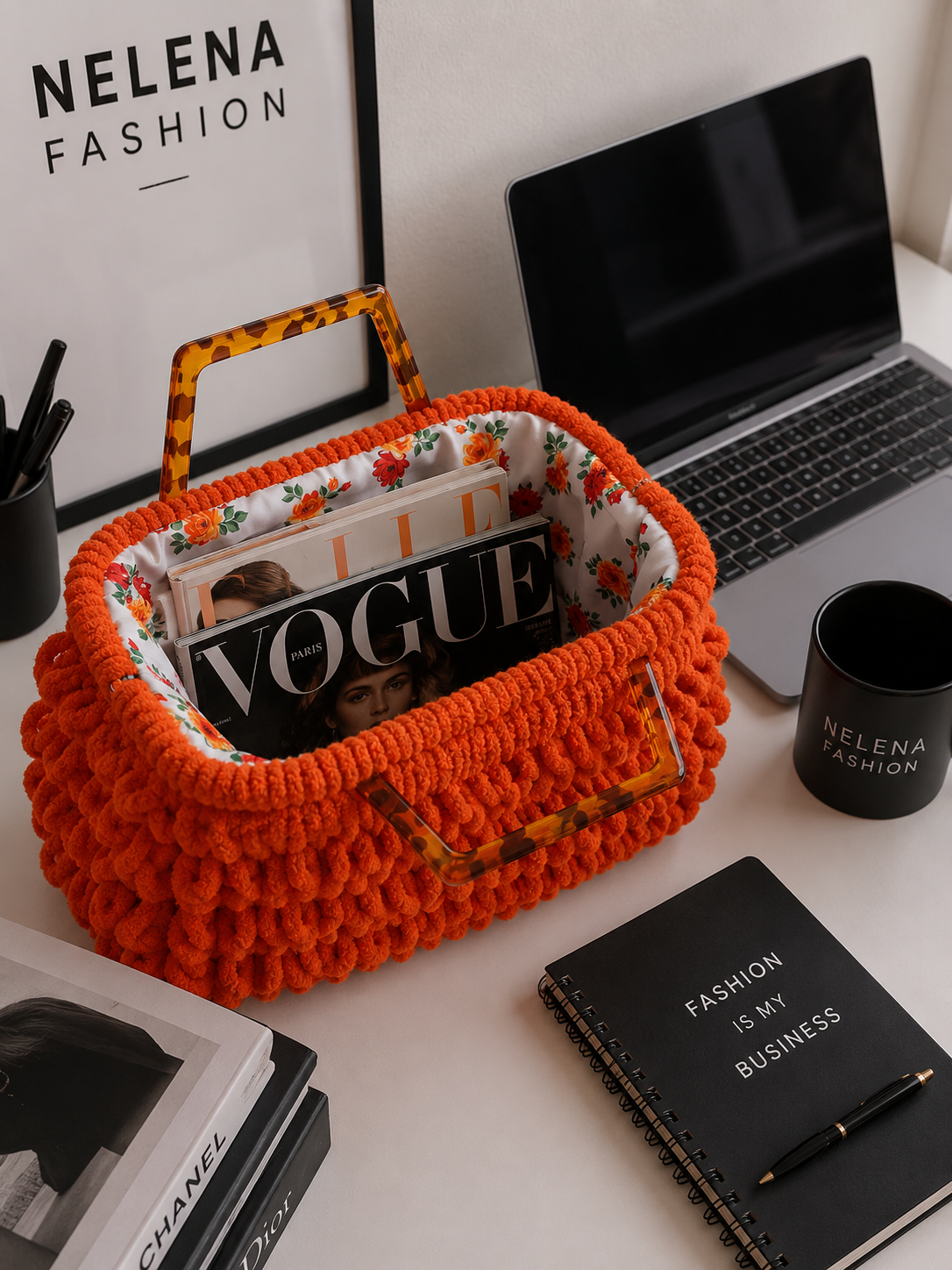 Clementine – Handmade Statement Bag