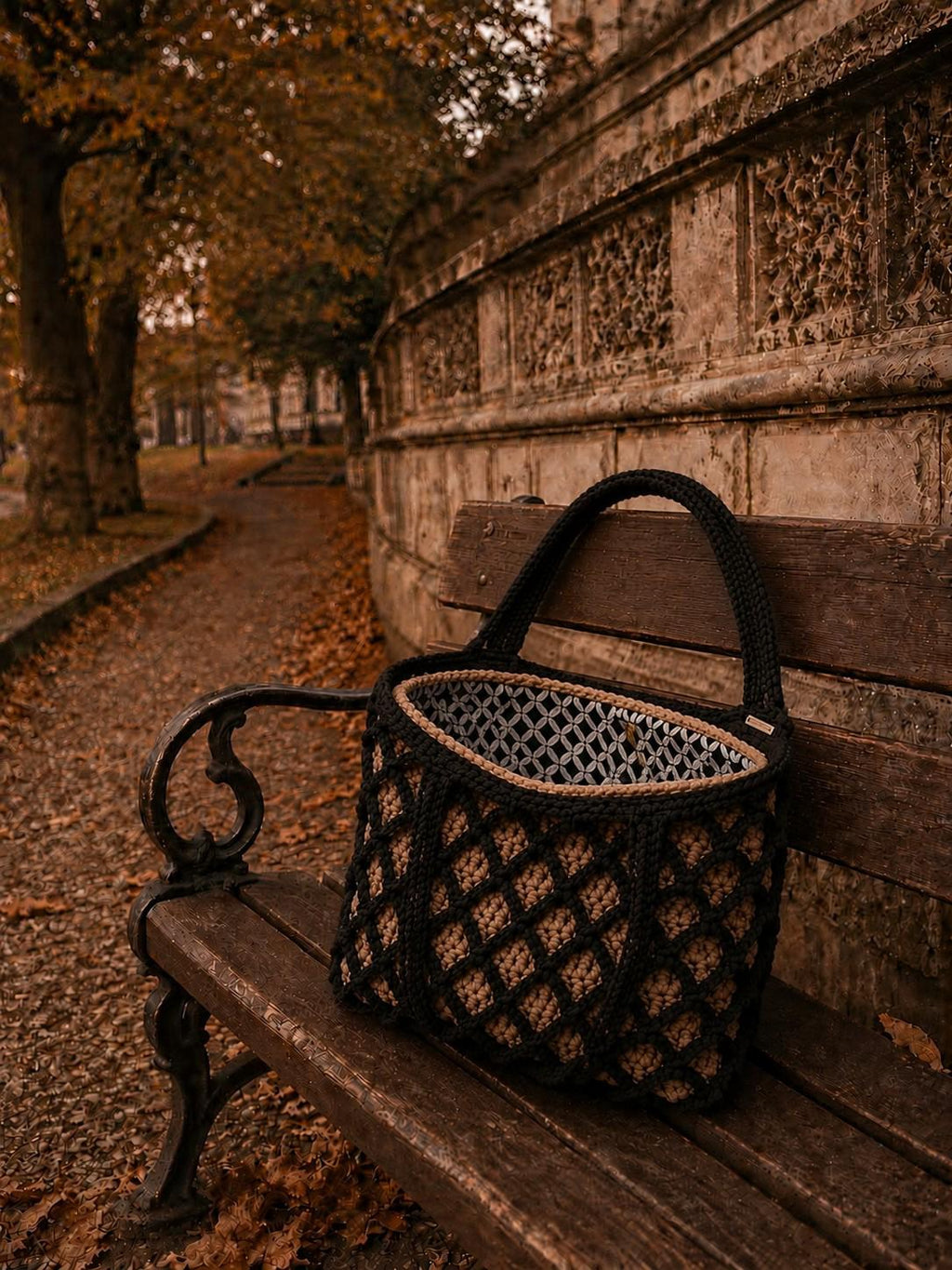 Eclipse – Handmade Crochet Bag | Nelena Fashion