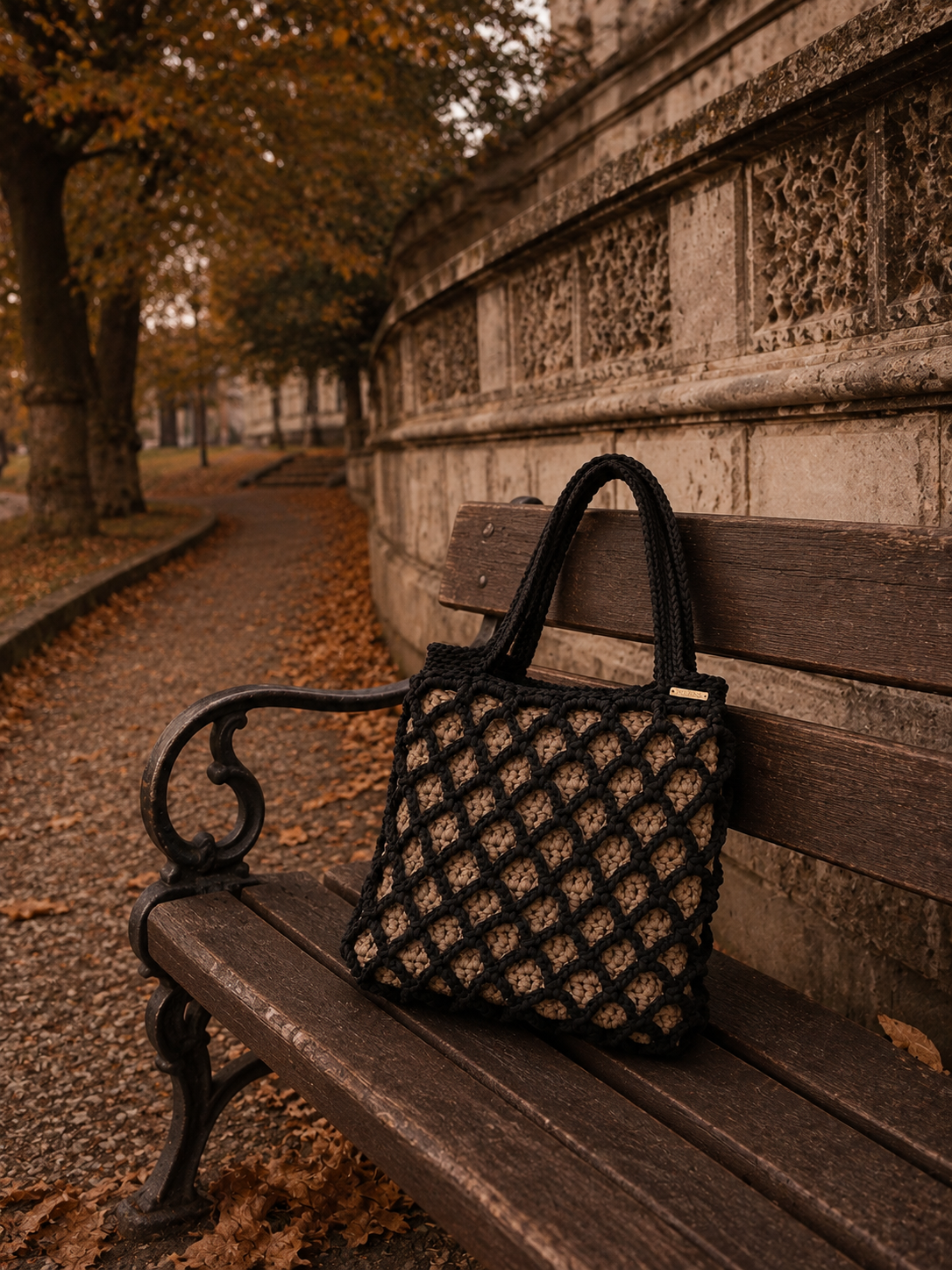 Eclipse – Handmade Crochet Bag | Nelena Fashion